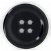 Bouton 4 trous - Bord rond nacre vernis - Taille 12mm Bouton Belly Button 2 