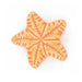Bouton enfant Etoile de mer - Taille 15mm Bouton Belly Button Orange 