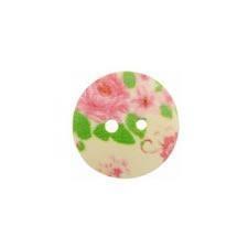 Boutons 2 trous - Taille 15mm Bouton Belly Button 2 