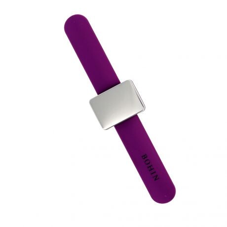 Bracelet porte épingles magnétique - Bohin Mercerie Bohin Violet 