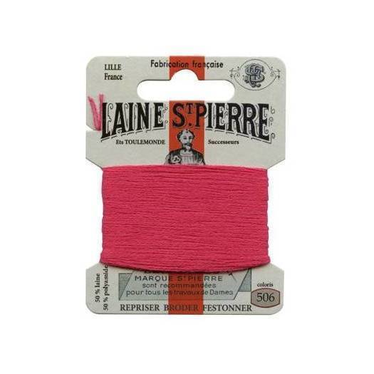 Carte laine Saint-Pierre - Sajou - Tout Coloris Fil Sajou Cerise - 506 