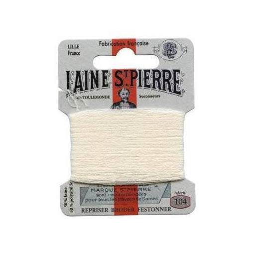 Carte laine Saint-Pierre - Sajou - Tout Coloris Fil Sajou Crème - 104 