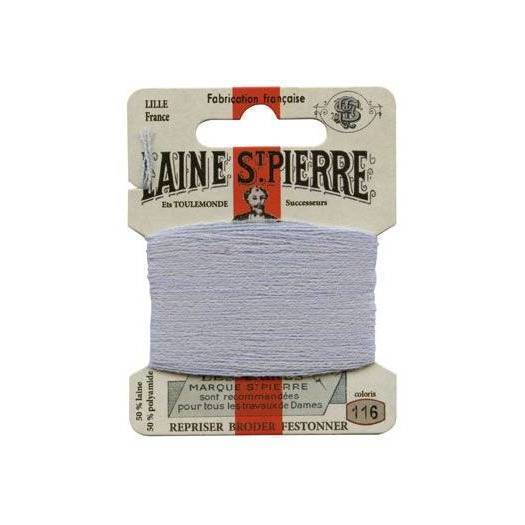 Carte laine Saint-Pierre - Sajou - Tout Coloris Fil Sajou Gris clair - 116 