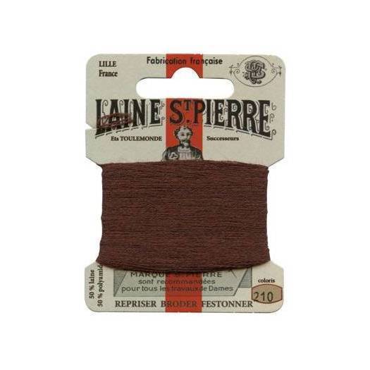 Carte laine Saint-Pierre - Sajou - Tout Coloris Fil Sajou Loutre - 210 