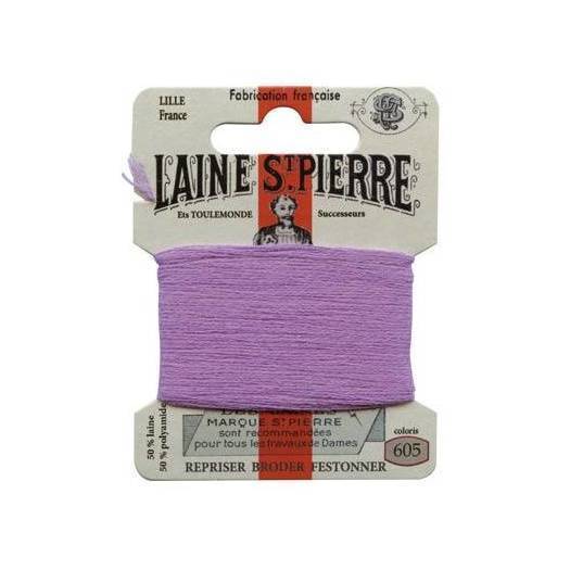 Carte laine Saint-Pierre - Sajou - Tout Coloris Fil Sajou Parme - 605 