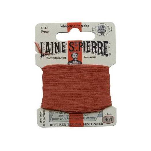 Carte laine Saint-Pierre - Sajou - Tout Coloris Fil Sajou Rouille - 464 