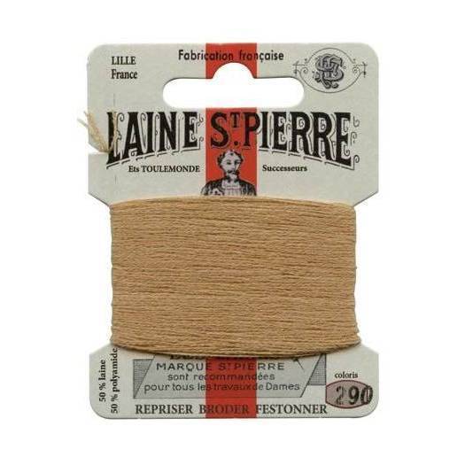 Carte laine Saint-Pierre - Sajou - Tout Coloris Fil Sajou Sable - 290 