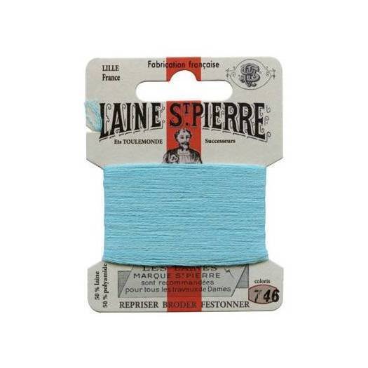 Carte laine Saint-Pierre - Sajou - Tout Coloris Fil Sajou Turquoise - 746 