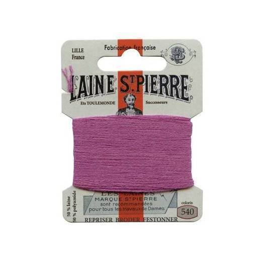 Carte laine Saint-Pierre - Sajou - Tout Coloris Fil Sajou Violette - 540 