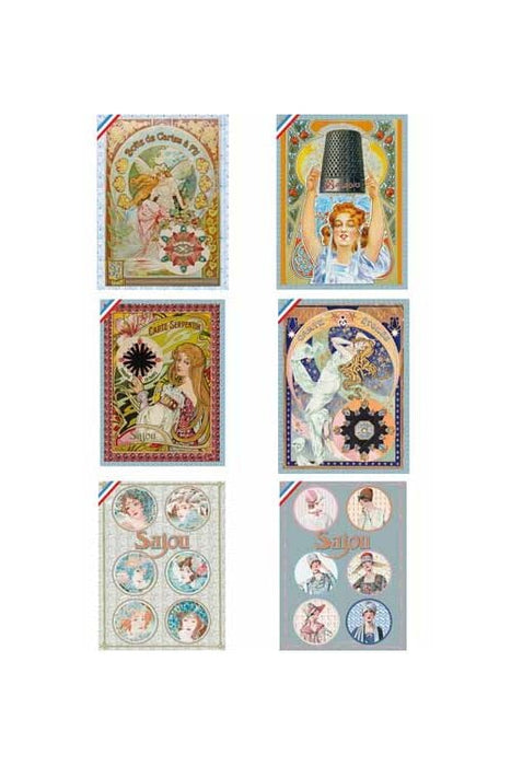 Cartes postales - Assortiment Art Nouveau - Sajou Divers Sajou 