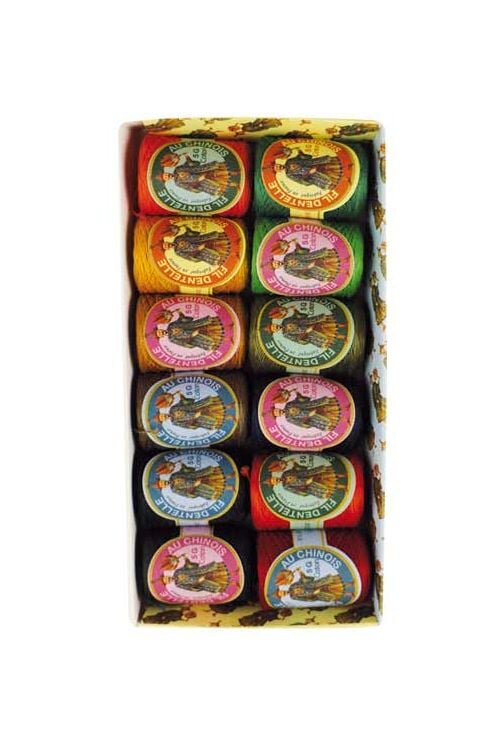 Fil dentelle Calais nuancier 72 coloris - Maison Fil dentelle Calais nuancier 72 coloris - Maison