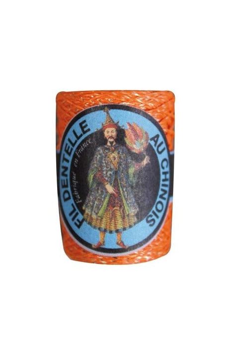 Cocon Caudry - Fil dentelle & Broderie - Teinte unie - SAJOU - Fabriqué en France Fil Sajou 3078 - Orange 