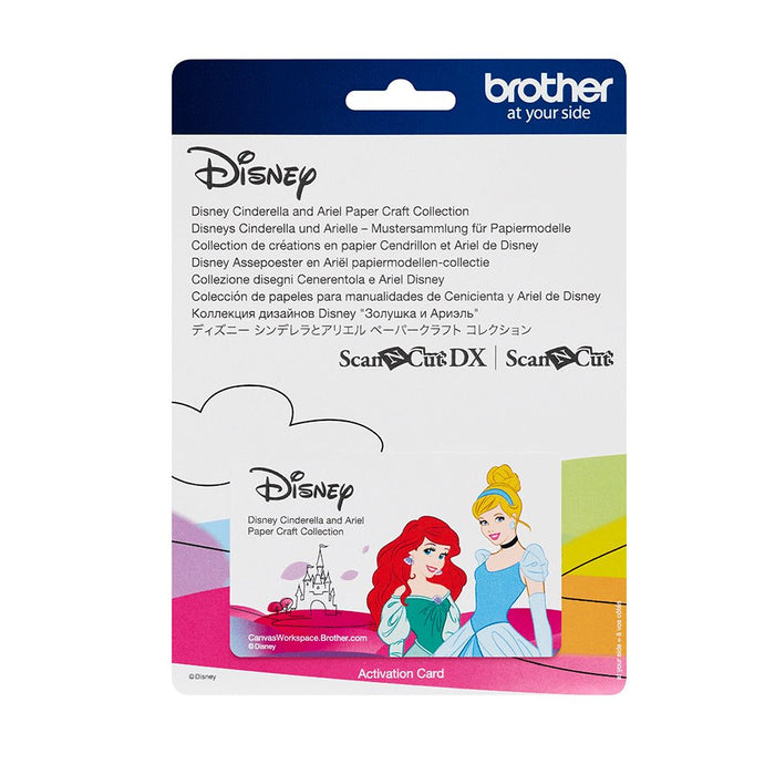 Collection Cendrillon et Ariel - ScanNCut Brother Machine Brother 