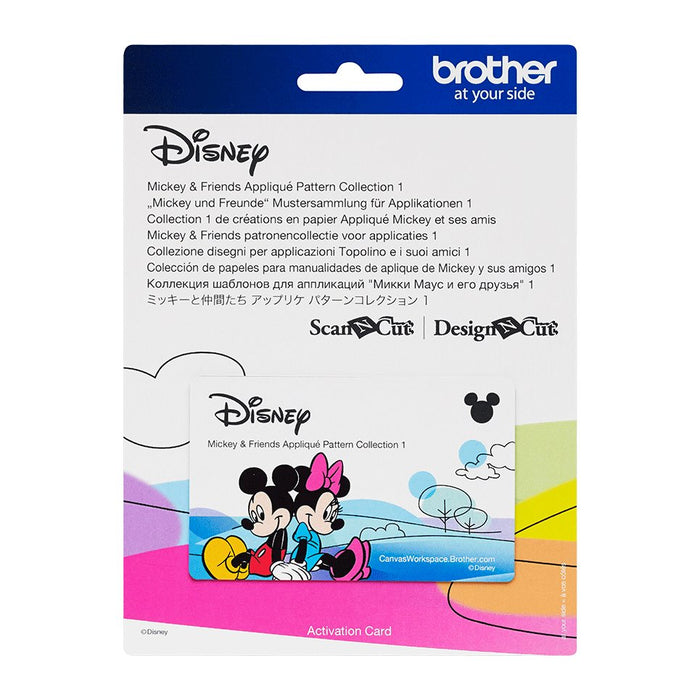 Collection Mickey & ses amis - ScanNCut Brother Machine Brother 