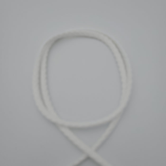 Cordon coton - Taille 4mm blanc Rubanerie 3b com 
