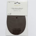 Coude renfort à coudre thermocollant taille 9.5x14cm- couleur marron foncé - Bohin Mercerie Bohin 