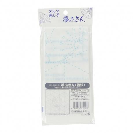 Coupon tissu sashiko blanc Broderie Kiyohara 
