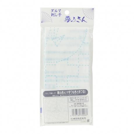 Coupon tissu sashiko - Blanc Broderie Kiyohara 