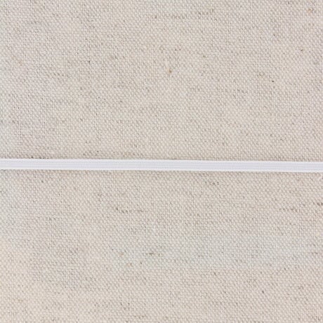 Élastique tresse - Taille 3mm Blanc Rubanerie 3b com 