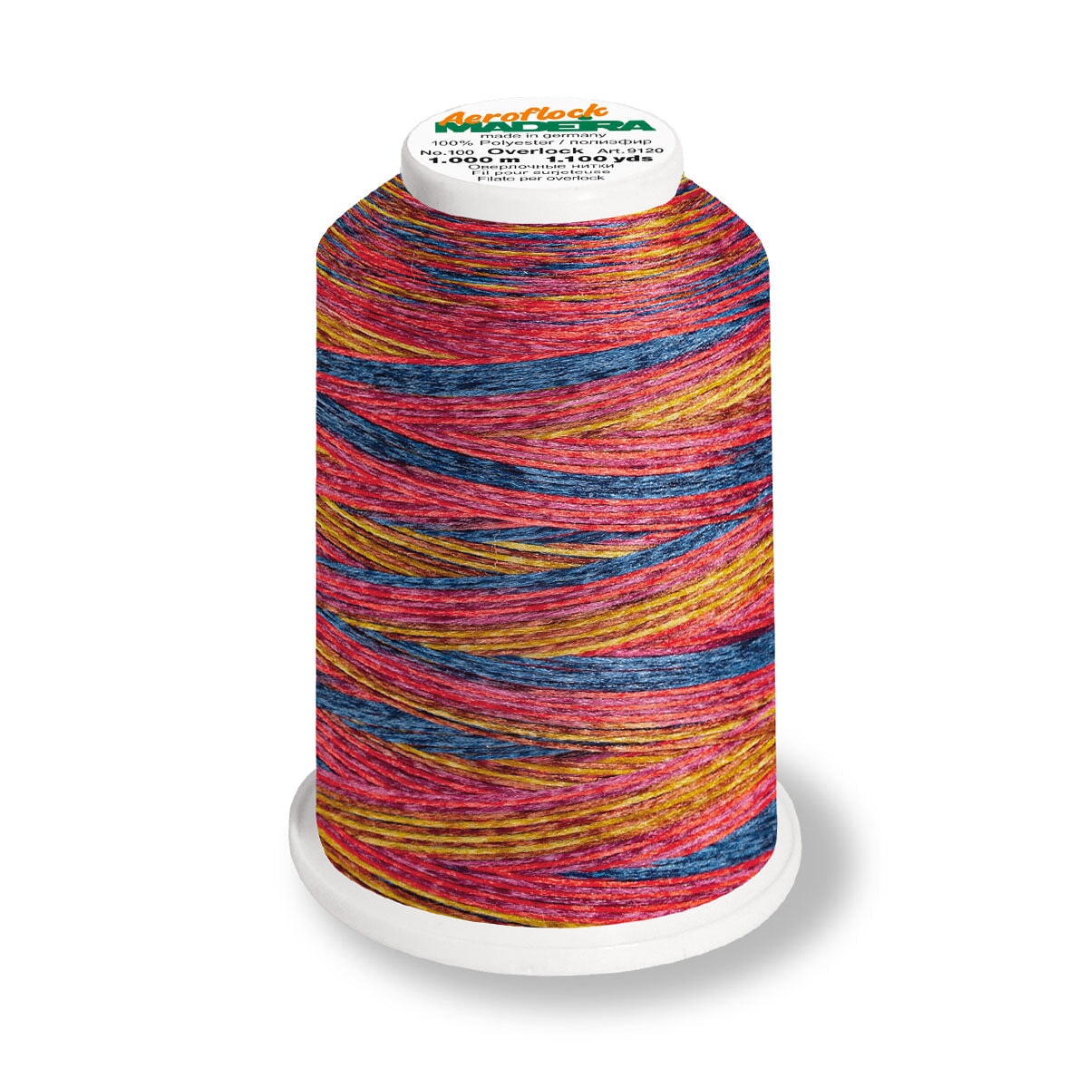 Fil pour surjeteuse - Madeira Aéroflock - 9121 Fil Madeira 9609 