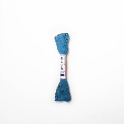 Fil Sashiko - 20 mètres - Olympus - Fabriqué au Japon Fil Olympus Bleu ciel - n°9 