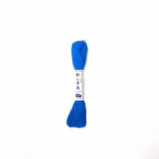 Fil Sashiko - 20 mètres - Olympus - Fabriqué au Japon Fil Olympus Bleu - n°27 