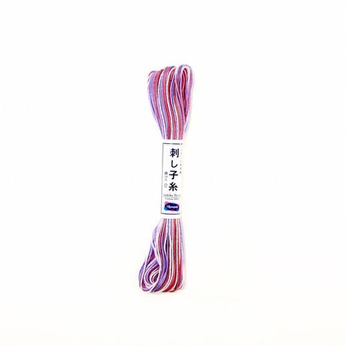 Fil Sashiko - 20 mètres - Olympus - Fabriqué au Japon Fil Olympus Dégradé violet - n°73 