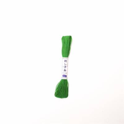 Fil Sashiko - 20 mètres - Olympus - Fabriqué au Japon Fil Olympus Vert - n°26 