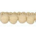 Galon pompons taille 7mm Rubanerie Belly Button Beige 