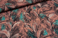 Graphic botanic brown Tissus VERACHTERT 