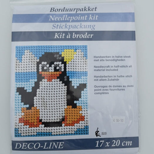 Kit de canevas enfant - Pingouin Broderie DECO-LINE 