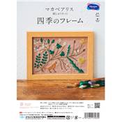 KIT FRAMES OF FOUR SEASONS - ALICE MAKABE - LE PRINTEMPS Broderie Olympus 