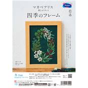 KIT FRAMES OF FOUR SEASONS - ALICE MAKABE - L'HIVER Broderie Olympus 