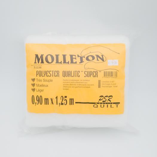 Molleton polyester - Super 0.90 x 1.25m Mercerie PSR Quilt 