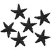 Patch - Ecusson 6 mini étoile noir Mercerie 3b com 