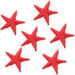 Patch - Ecusson 6 mini étoile rouge Mercerie 3b com 