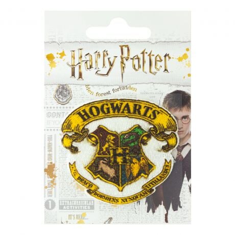 Patch - Ecusson Harry Potter Hogwarts 6.4x5.5 cm — Maison du Haut Mercier