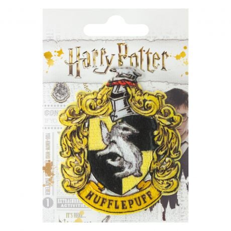 Patch - Ecusson Harry Potter Hufflepuff 7x8 cm Mercerie 3b com 