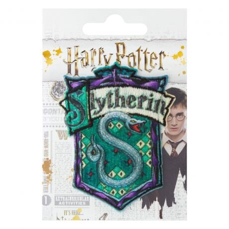 Patch - Ecusson Harry Potter Slytherin 6.5x8 cm Mercerie 3b com 