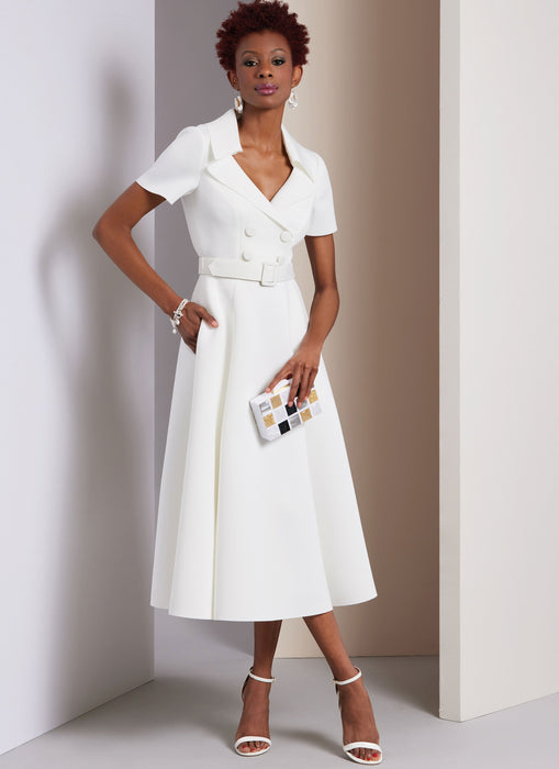 Patron Badgley Mischka - Ceinture, Robe, Soutien Patron Vogue 