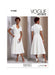 Patron Badgley Mischka - Ceinture, Robe, Soutien Patron Vogue 
