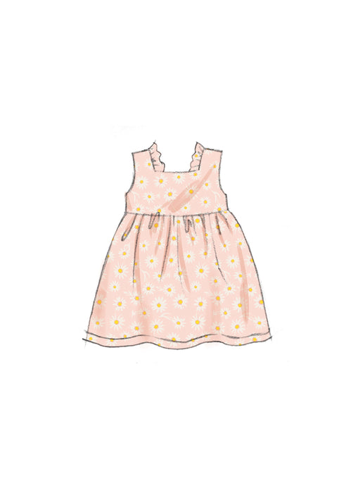 Patron Butterick - Barboteuse, Culotte, Robe, Bandeau Patron Butterick 