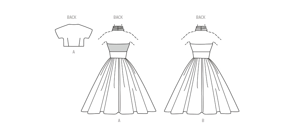 Patron Butterick - Boléro, Corsage, Jupe, Robe, Veste Patron Butterick 