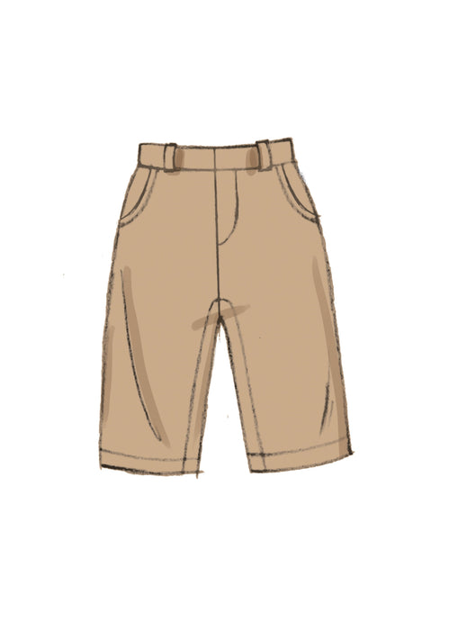 Patron Butterick - Ceinture, Chapeau, Chemise, Pantalon, T-shirt Patron Butterick 
