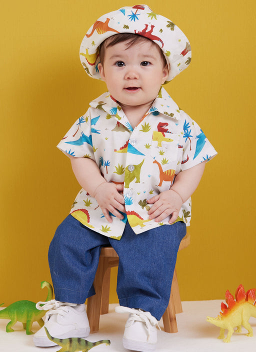 Patron Butterick - Ceinture, Chapeau, Chemise, Pantalon, T-shirt Patron Butterick 