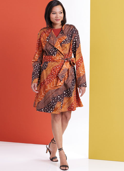Patron Butterick - Ceinture, Gilet, Haut, Pantalon, Robe, Veste Patron Butterick 