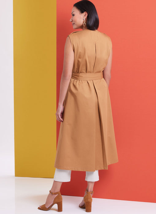 Patron Butterick - Ceinture, Gilet, Haut, Pantalon, Robe, Veste Patron Butterick 