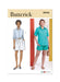 Patron Butterick - Chemise, Short Patron Butterick 