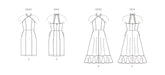Patron Butterick - Corsage, Jupe, Robe Patron Butterick 