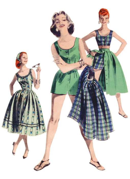 Patron Butterick - Haut, Jupe, Robe, Short Patron Butterick 